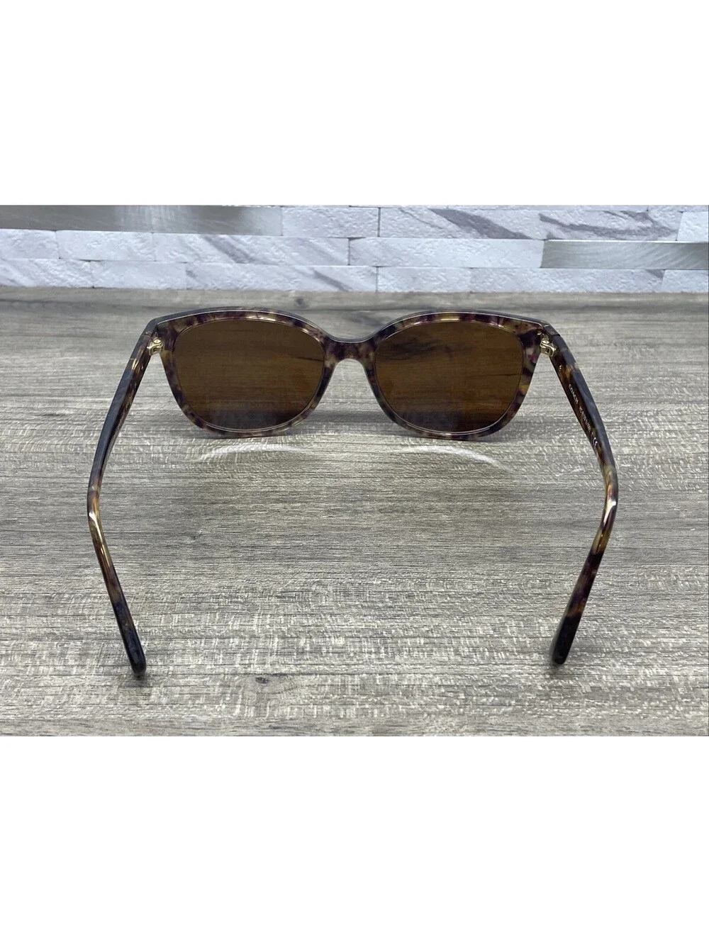 Coach Sunglasses FRAMES ONLY HC8132 528713 Confetti Light Brown 57[]17-135